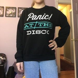 Panic at the Disco crew neck sweatshirt